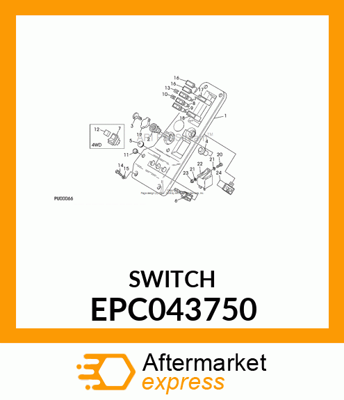 SWITCH EPC043750