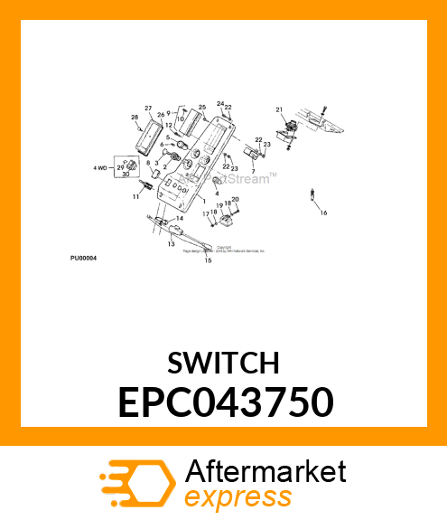 SWITCH EPC043750