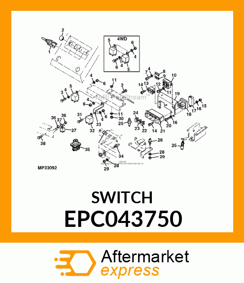 SWITCH EPC043750