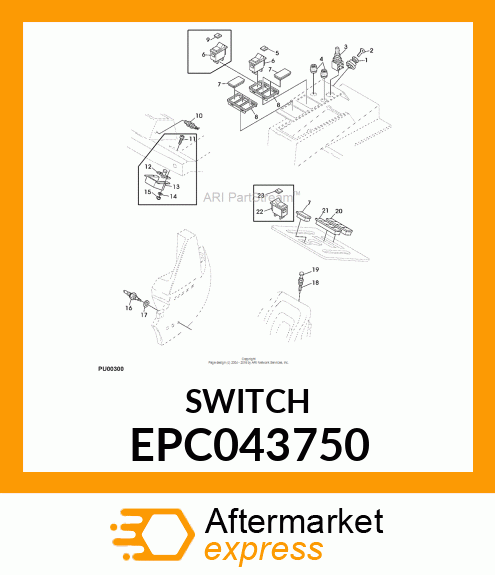 SWITCH EPC043750