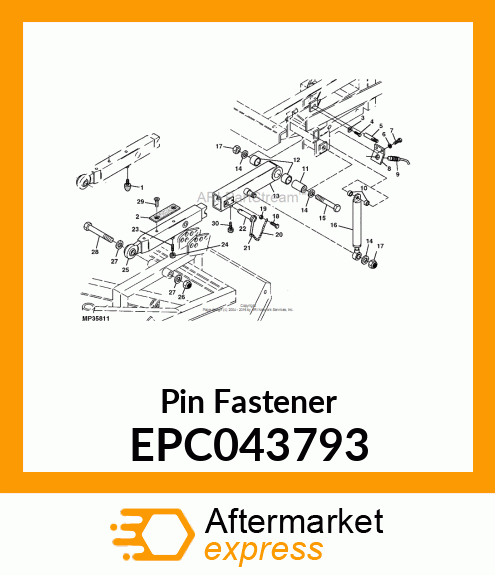 Pin Fastener EPC043793