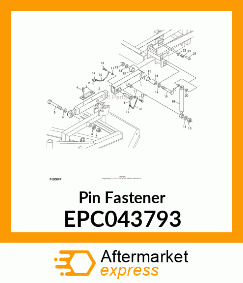 Pin Fastener EPC043793