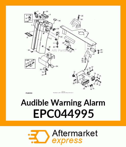 Audible Warning Alarm EPC044995