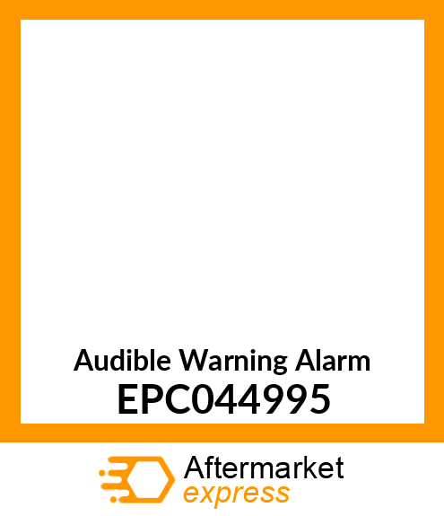 Audible Warning Alarm EPC044995