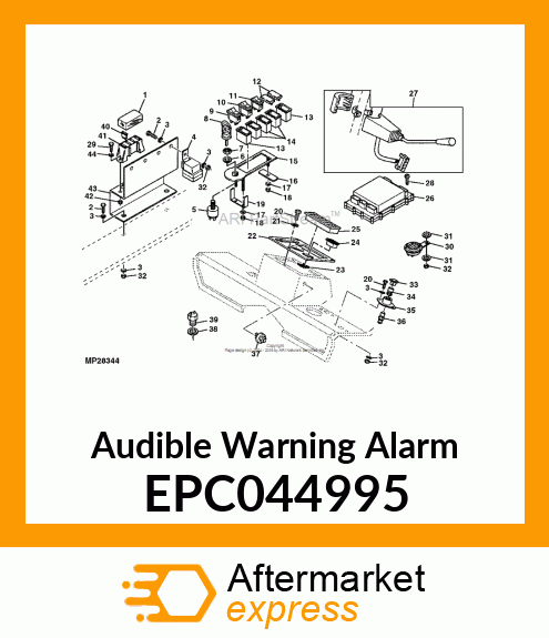 Audible Warning Alarm EPC044995