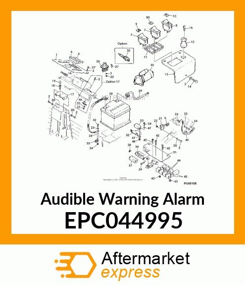 Audible Warning Alarm EPC044995