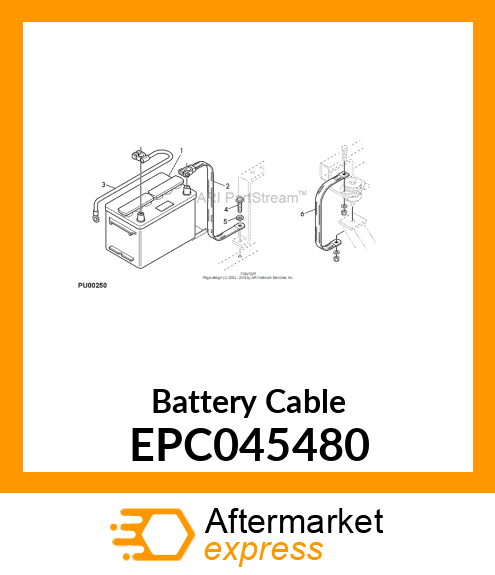 Battery Cable EPC045480