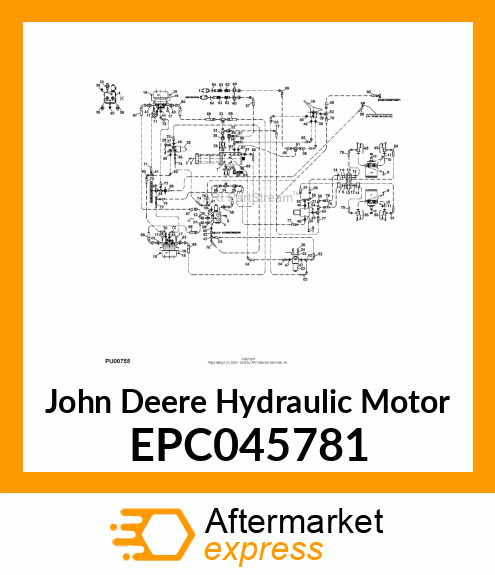 HYDRAULIC MOTOR,ME140 EPC045781