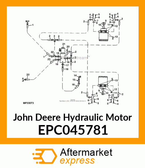 HYDRAULIC MOTOR,ME140 EPC045781