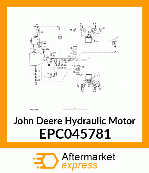 HYDRAULIC MOTOR,ME140 EPC045781