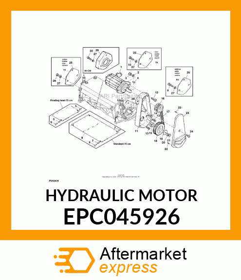 HYDRAULIC MOTOR EPC045926