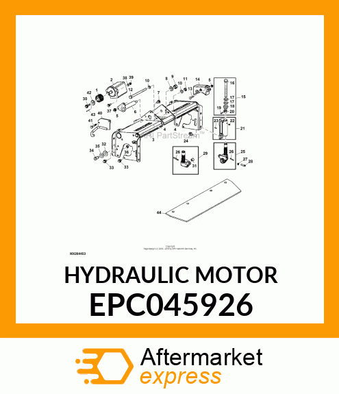 HYDRAULIC MOTOR EPC045926