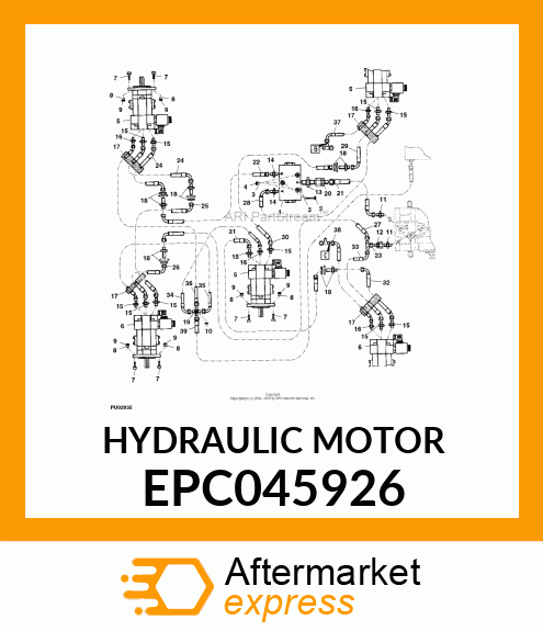 HYDRAULIC MOTOR EPC045926