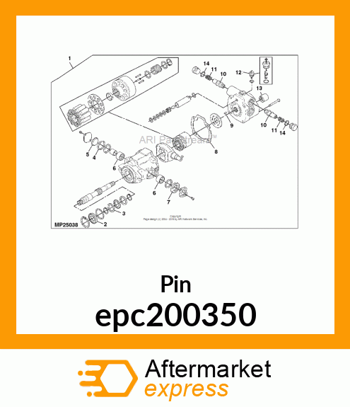 Pin epc200350