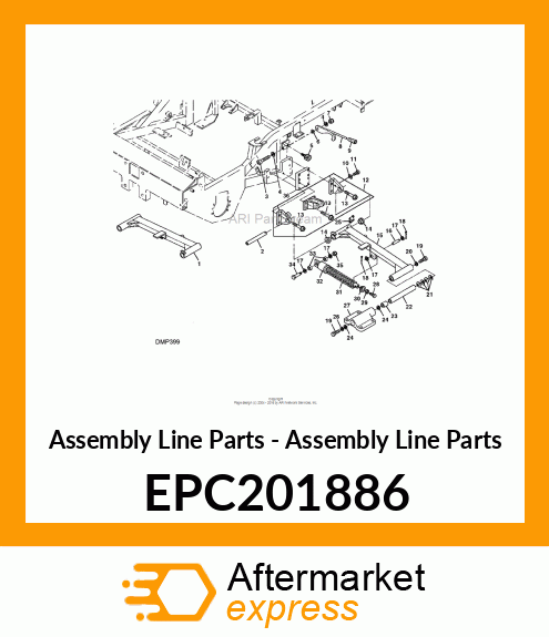 Assembly Line Parts - Assembly Line Parts EPC201886