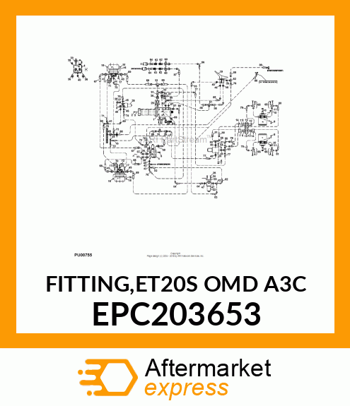 FITTING,ET20S OMD A3C EPC203653