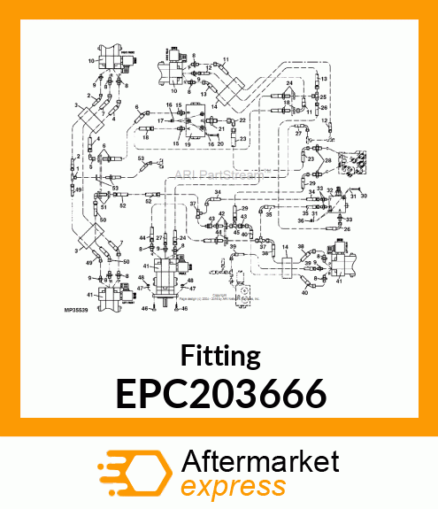 Fitting EPC203666