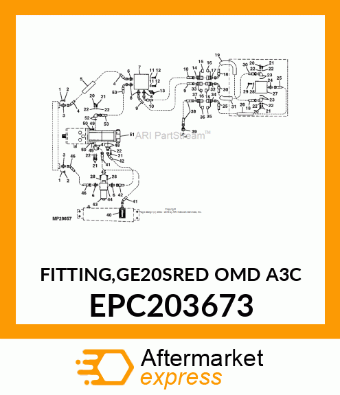 FITTING,GE20SRED OMD A3C EPC203673