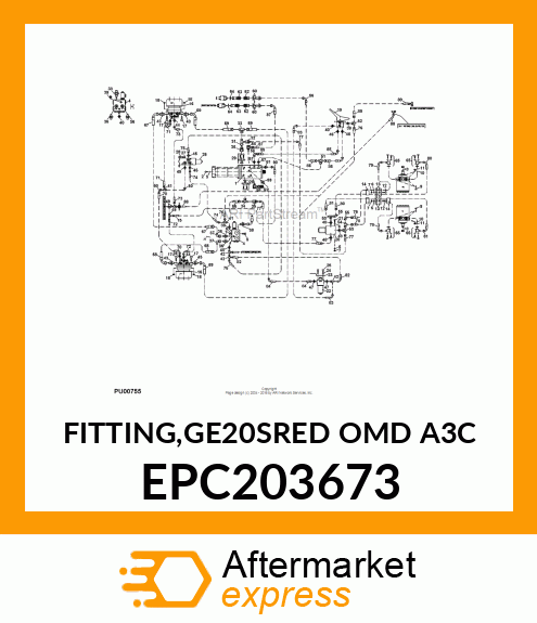 FITTING,GE20SRED OMD A3C EPC203673