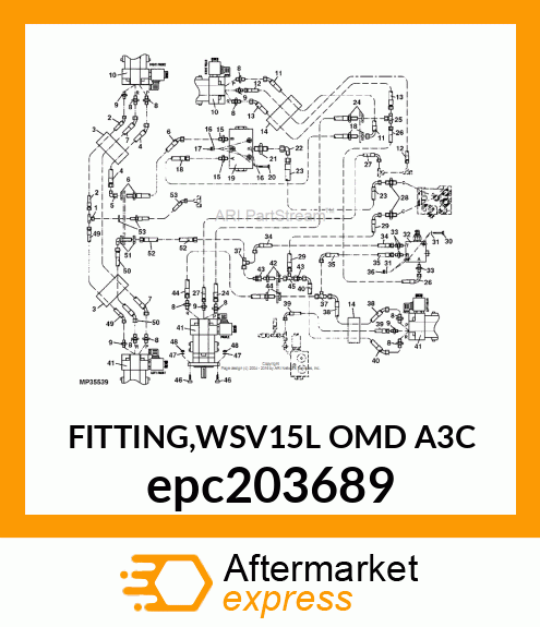 FITTING,WSV15L OMD A3C epc203689