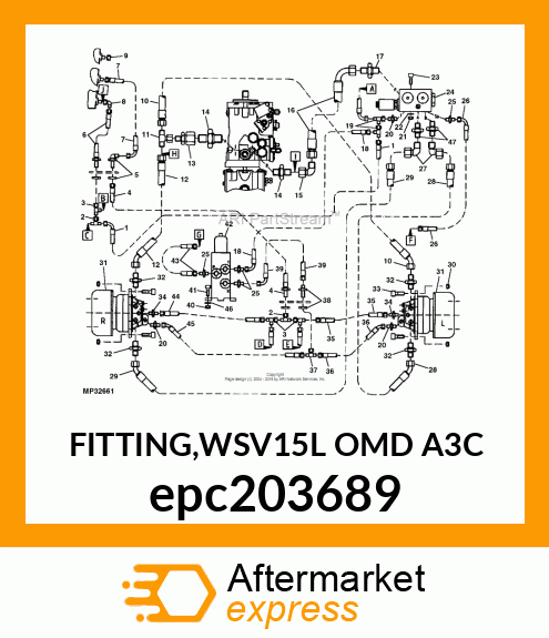 FITTING,WSV15L OMD A3C epc203689