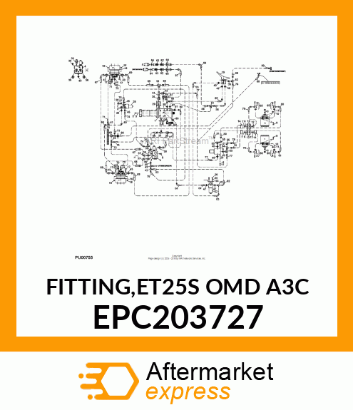 FITTING,ET25S OMD A3C EPC203727