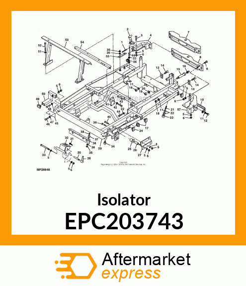 Isolator EPC203743