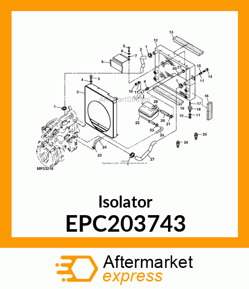 Isolator EPC203743