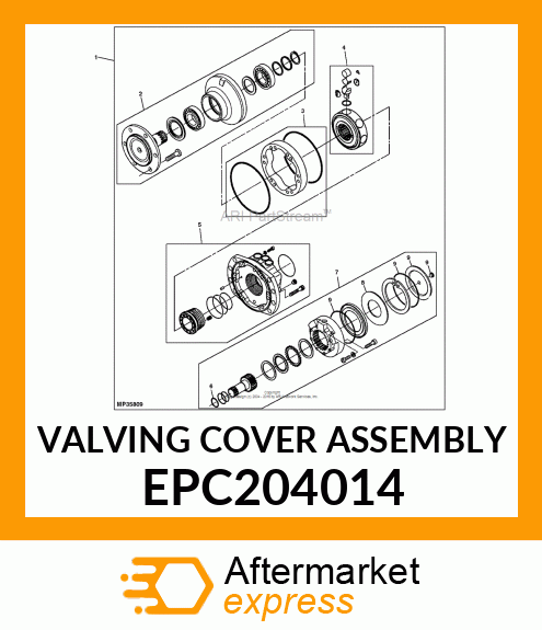 VALVING COVER ASSEMBLY EPC204014
