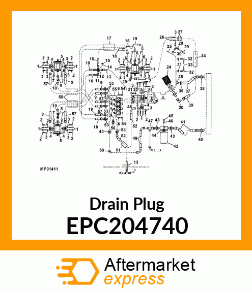 Drain Plug EPC204740