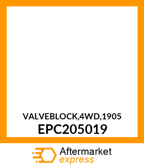 VALVEBLOCK,4WD,1905 EPC205019