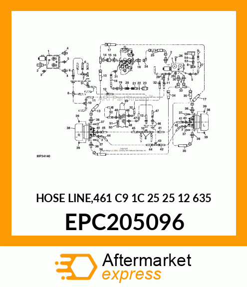 Hydraulic Hose EPC205096