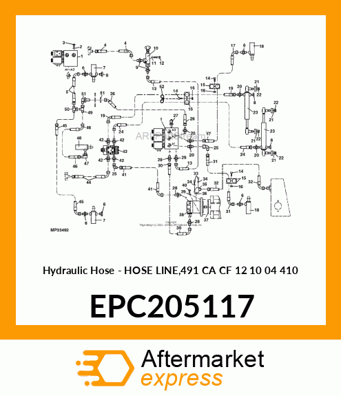 Hydraulic Hose EPC205117