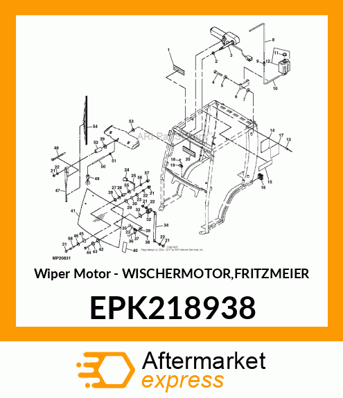 Wiper Motor EPK218938