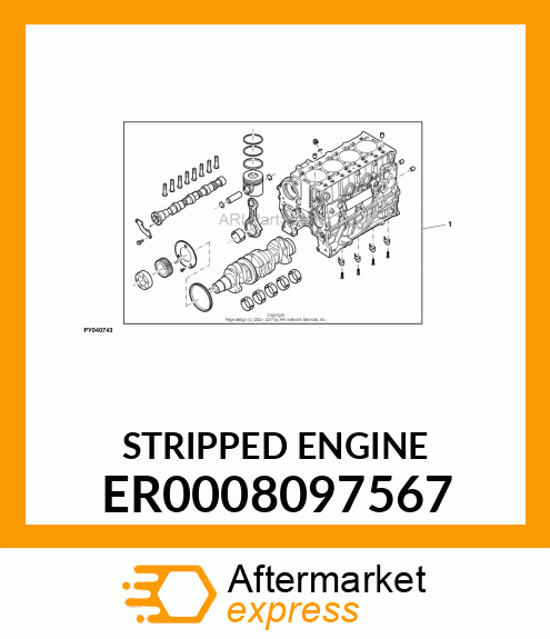 STRIPPED ENGINE ER0008097567