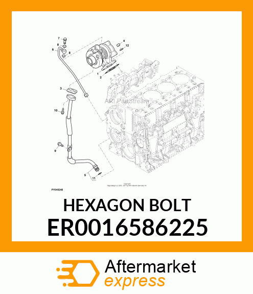 HEXAGON BOLT ER0016586225