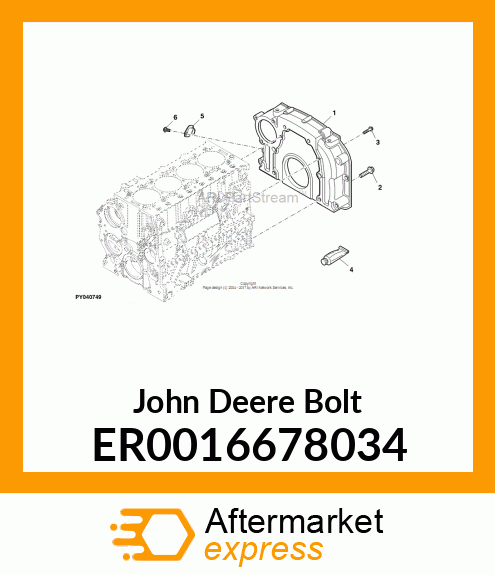 HEXAGON BOLT ER0016678034