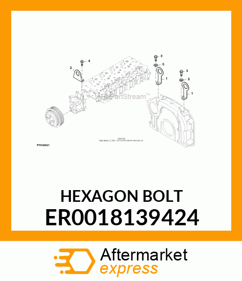HEXAGON BOLT ER0018139424