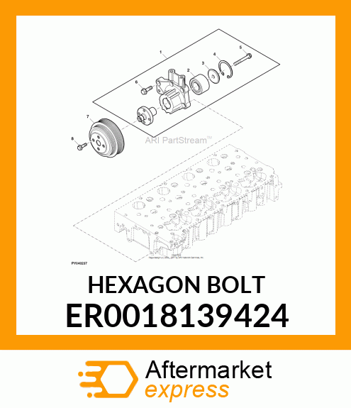 HEXAGON BOLT ER0018139424