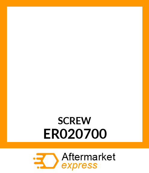 Cap Screw ER020700