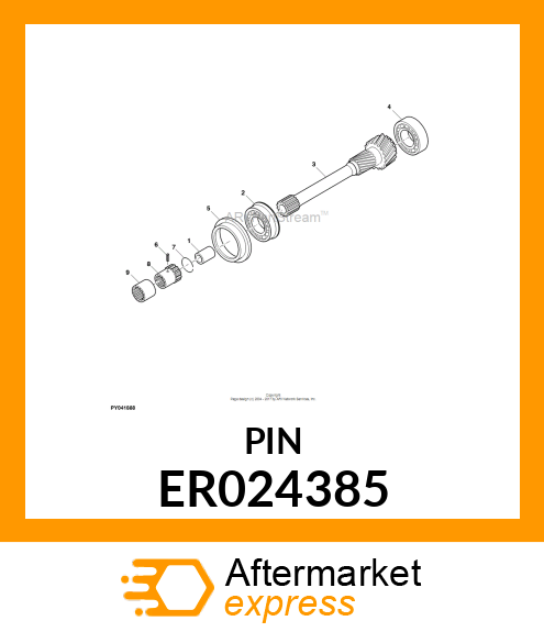 SPRING PIN ER024385