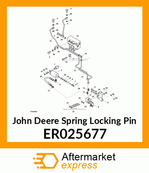 Spring Locking Pin ER025677