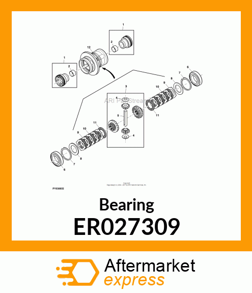 Tapered Bearing ER027309