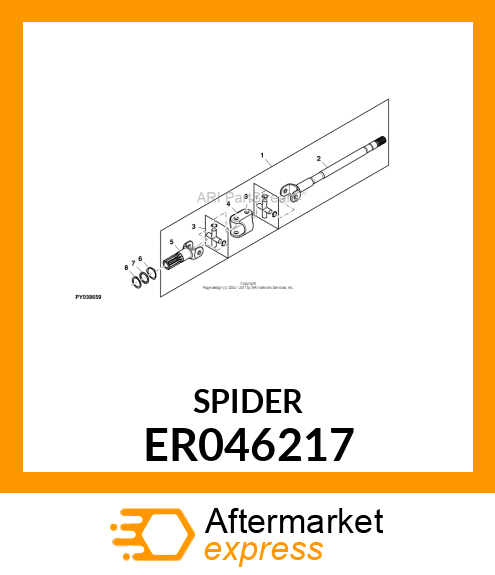 SPIDER ER046217