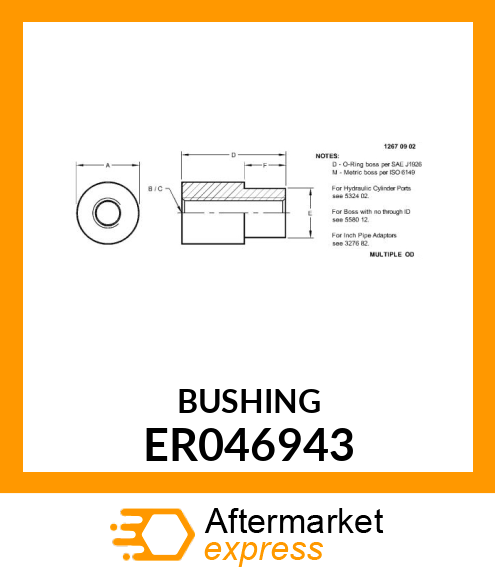 BUSHING ER046943