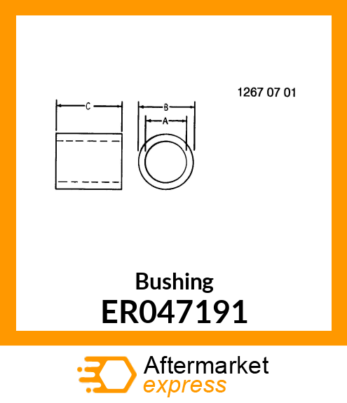 Bushing ER047191