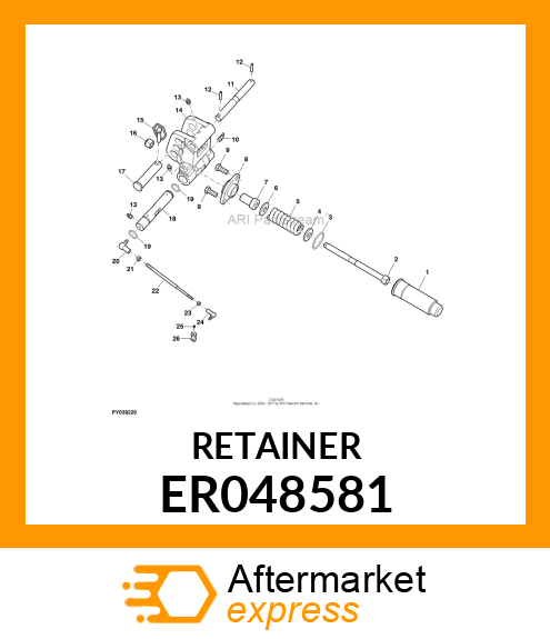 RETAINER ER048581