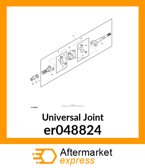 UNIVERSAL JOINT CROSS er048824