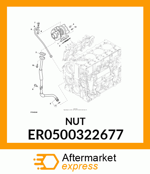 HEXAGON NUT ER0500322677