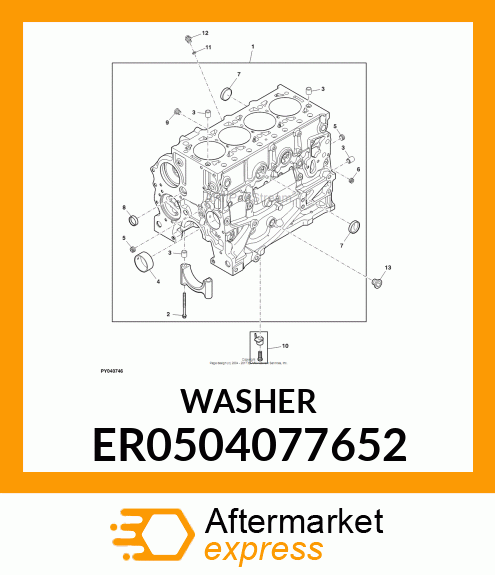 WASHER ER0504077652